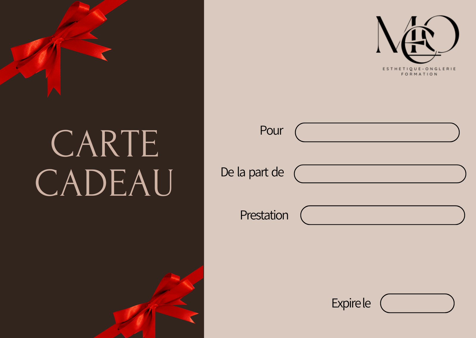 BON CADEAU 