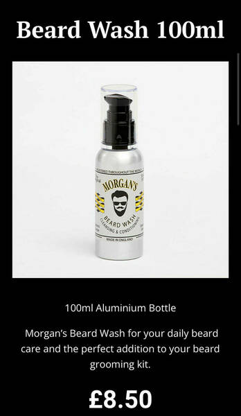 Beard wash 
