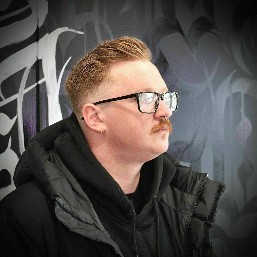 Barber Buxton  quiff fade