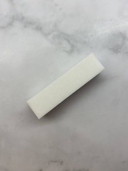 White Block Buffer - 100 grit