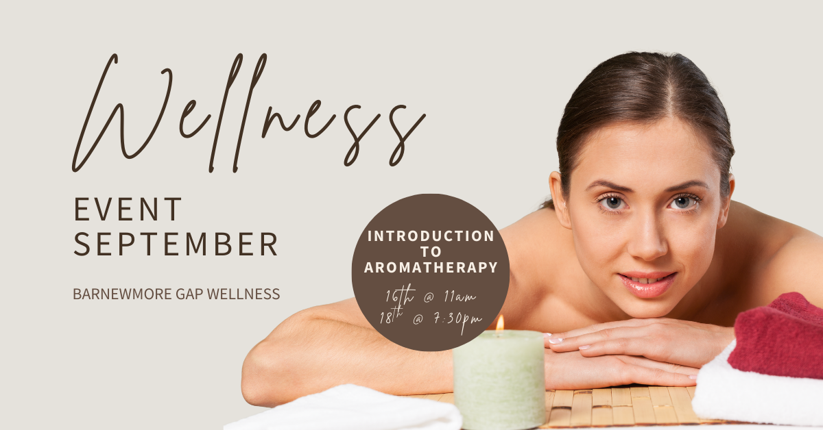 September work shop - Introduction to Aromatherapy 