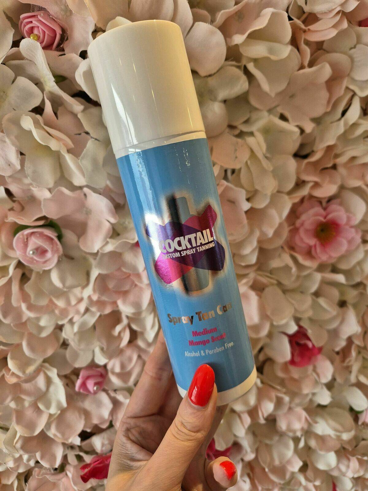 Cocktail Custom Spray Tan Can