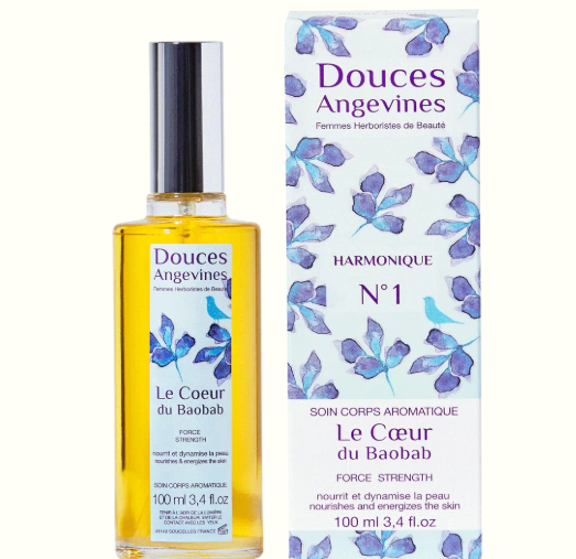 Le Coeur de Baobab  Huile corps Force et Ancrage