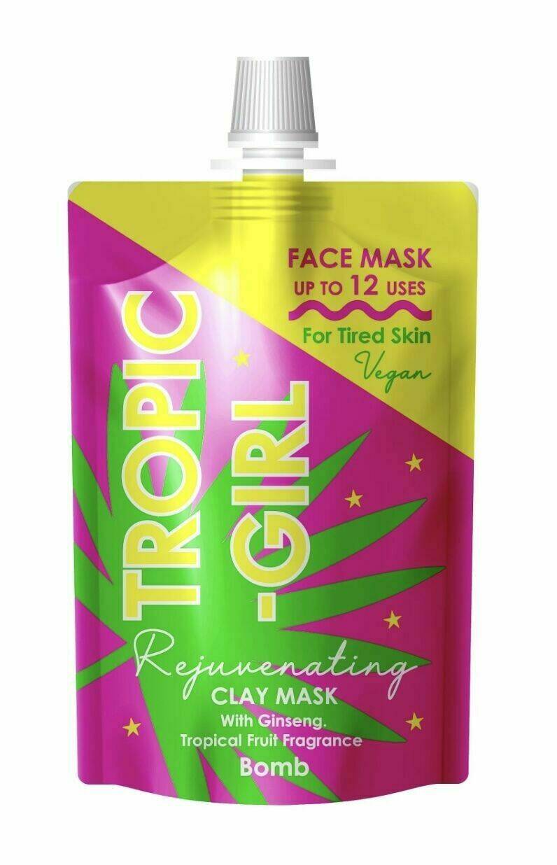 Tropical Girl Rejuvenating Clay Mask for Tired Skin (Up to 12 uses)
