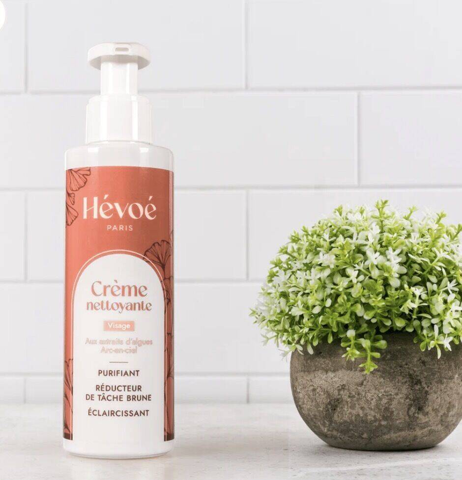Crémé Nettoyante visage Hévoé