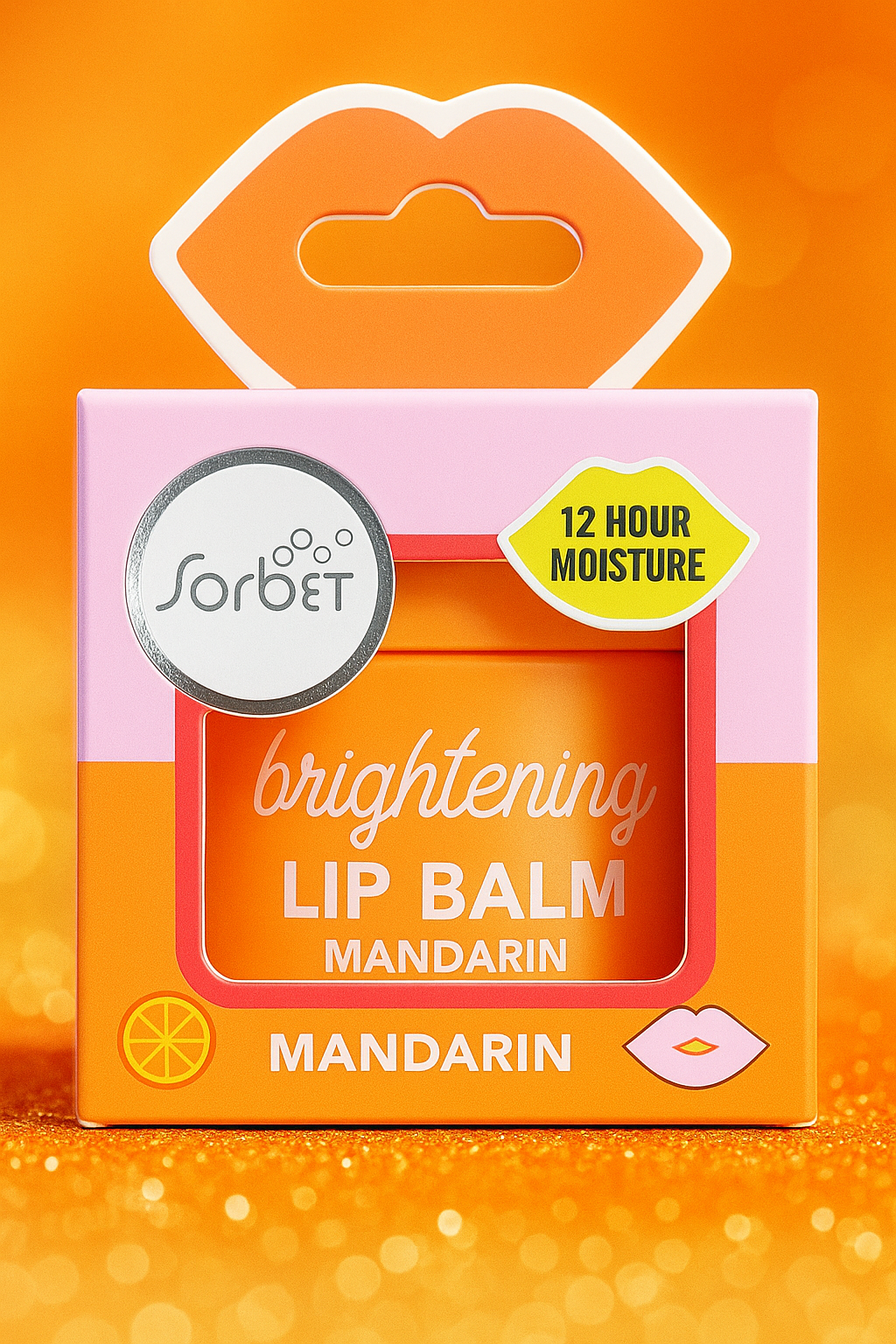 SORBET - Baume à lèvres Mandarine