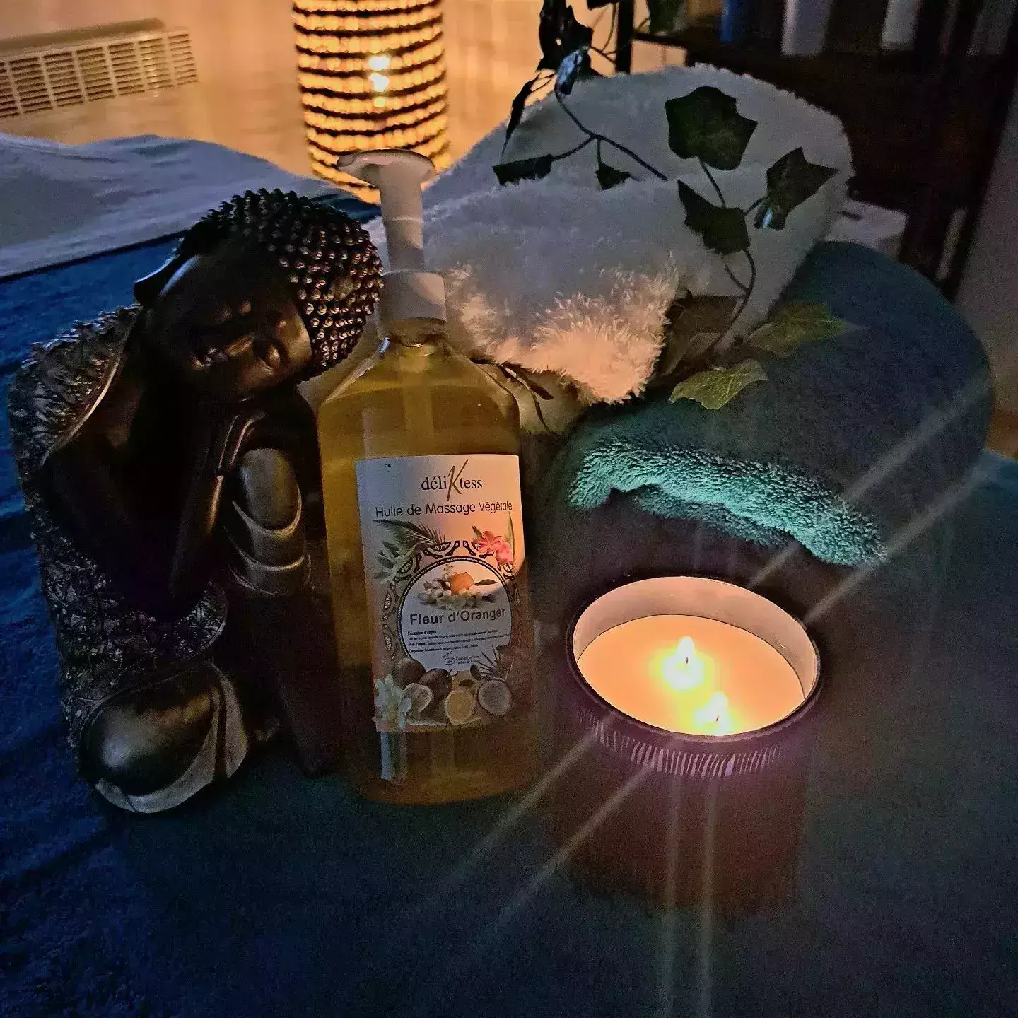 Massage à la bougie