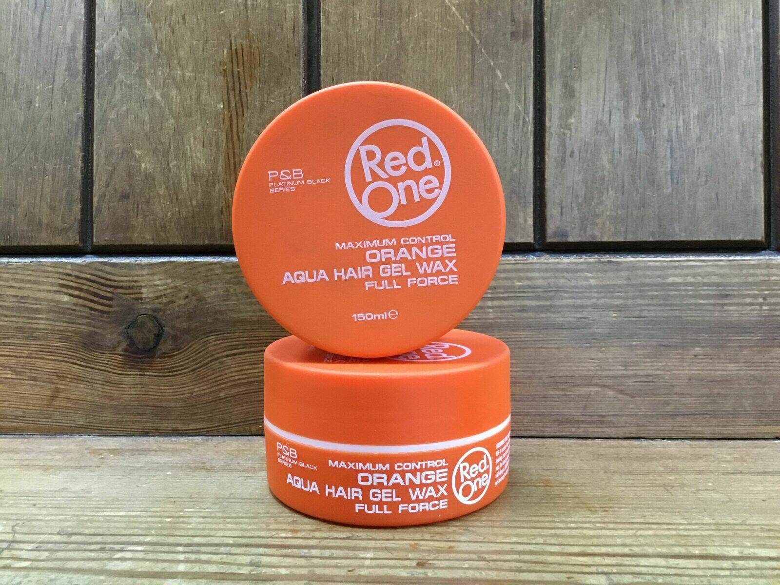 RedOne - Orange aqua hair wax