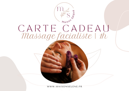 Carte cadeau | Massage facialiste | 60 min