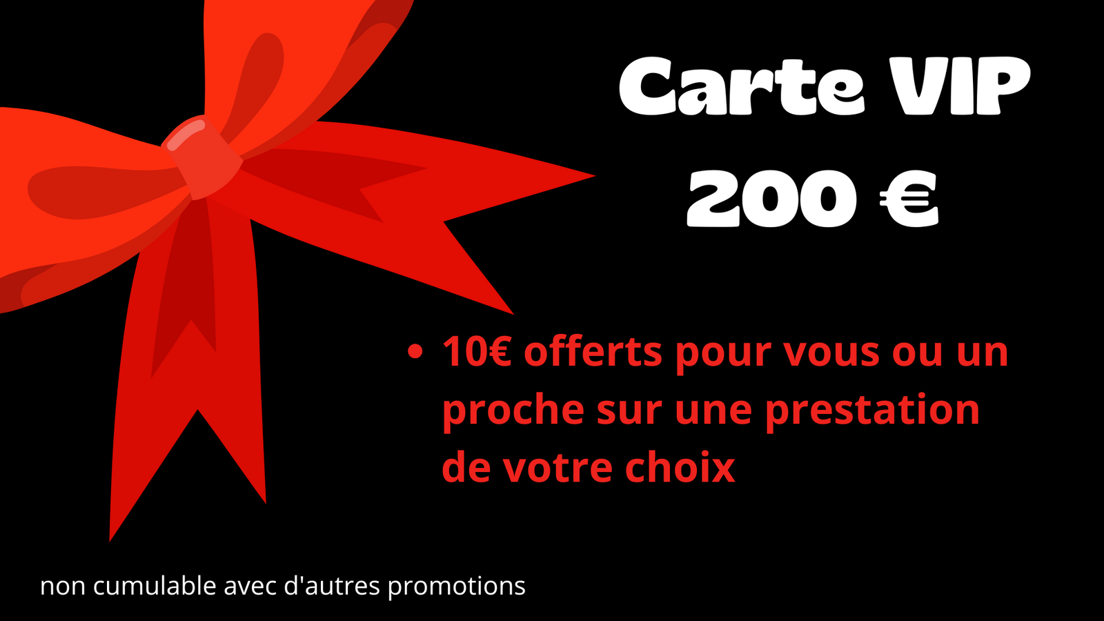 Carte VIP 200€