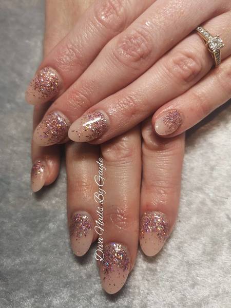 Bridal nails with a twist