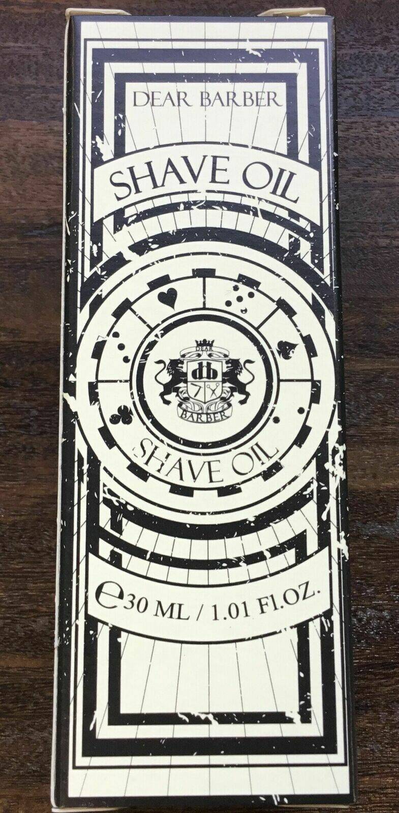 Dear Barber shave oil 