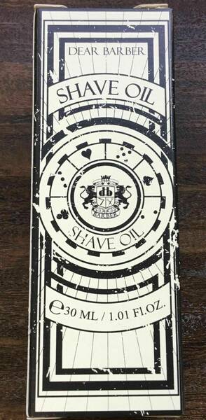 Dear Barber shave oil 