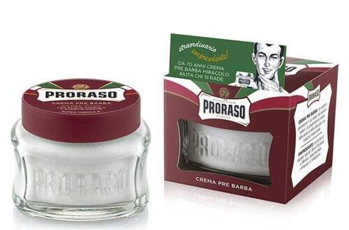 Proraso pre shave cream red