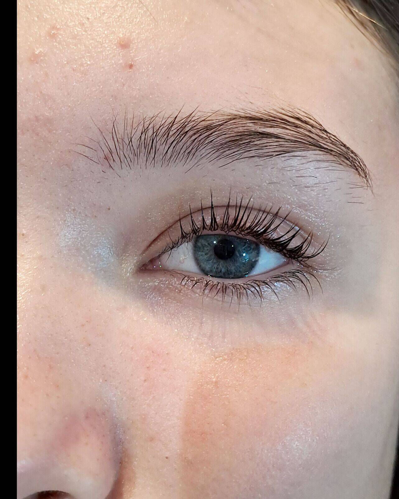 LVL treatment! wow look at them natural lashes