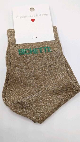 Chaussettes à Paillettes Bichette