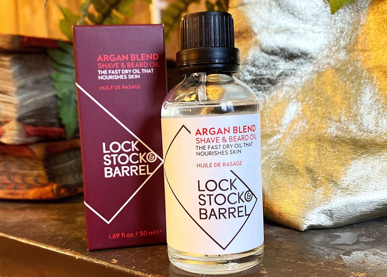 Lock Stock & Barrel Argan Blend Beard and Shave Oil
