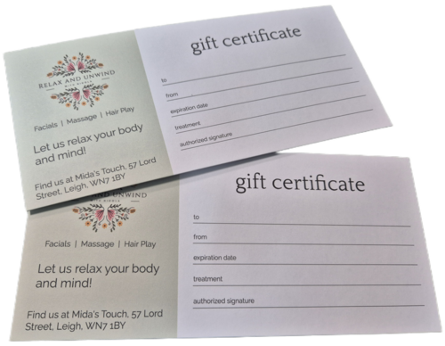 1 Hr Hair Play Gift Voucher 
