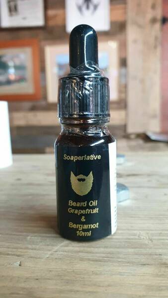 Beard oil grapefruit & bergamot 10ml