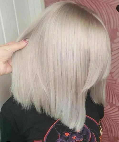 Platinum hair ✨️ 