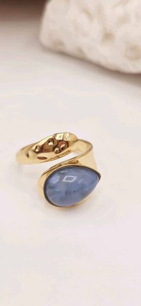 Bague Alexandra Bleue