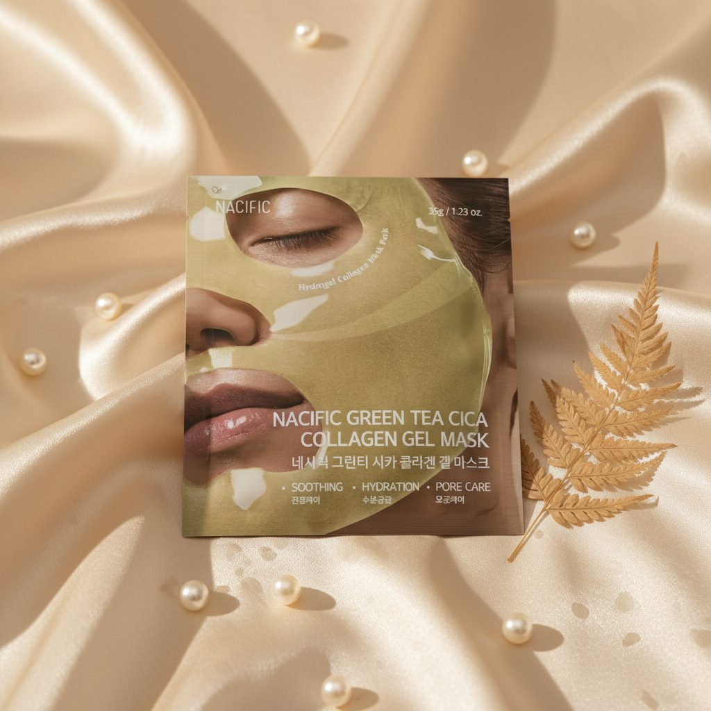 Nacific green tea sheet mask