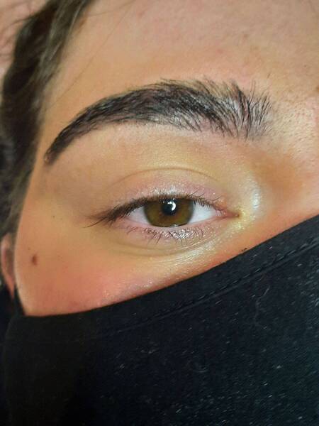 Fierce brows! thick and dark
