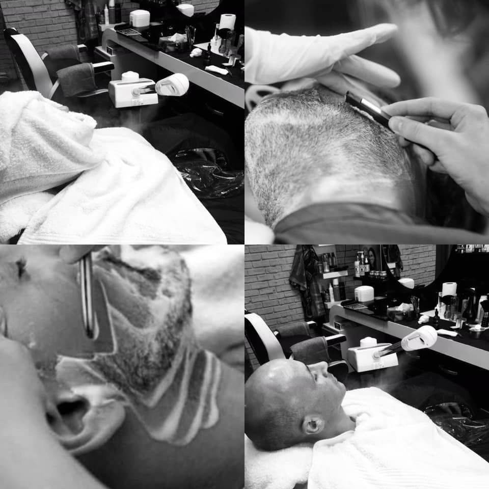 Hot Towel Steam Shave At Baltic Barbers