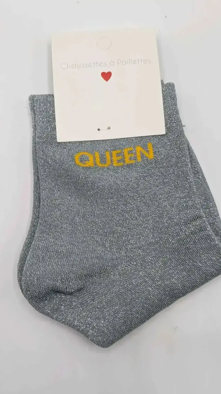 Chaussettes à Paillettes Queen
