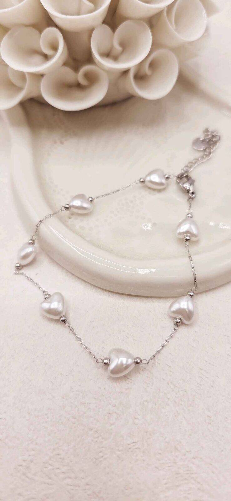 Chaine de Cheville Maria Argentée