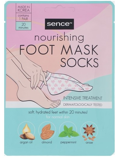 SENCE - Masque Pied - Nourishing foot mask socks