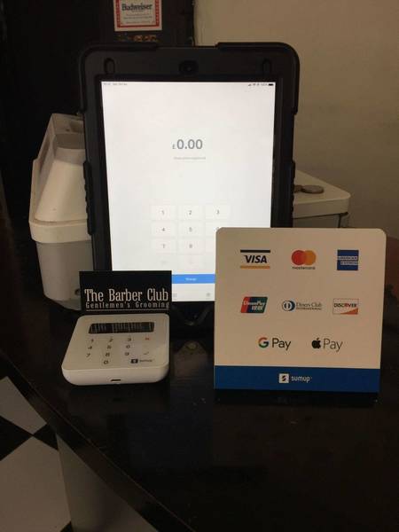 Contactless payment available. 