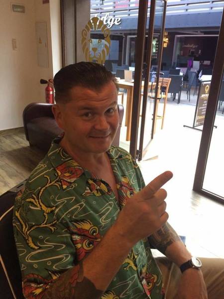 Mikka, slickback and low fade