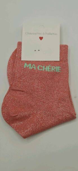 Chaussettes à Paillettes Ma chérie