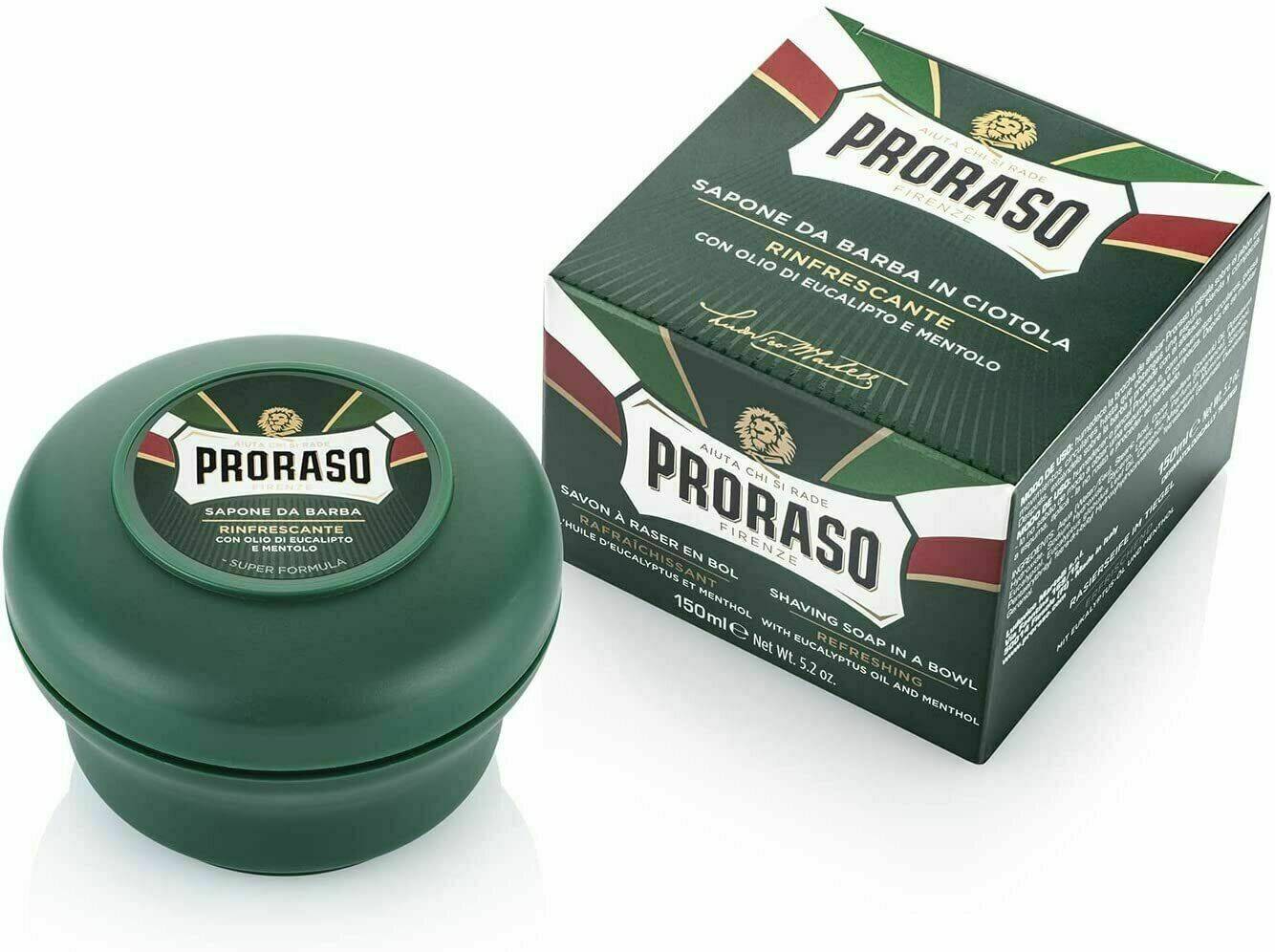 Proraso Shaving Soap in a Bowl, 150ml