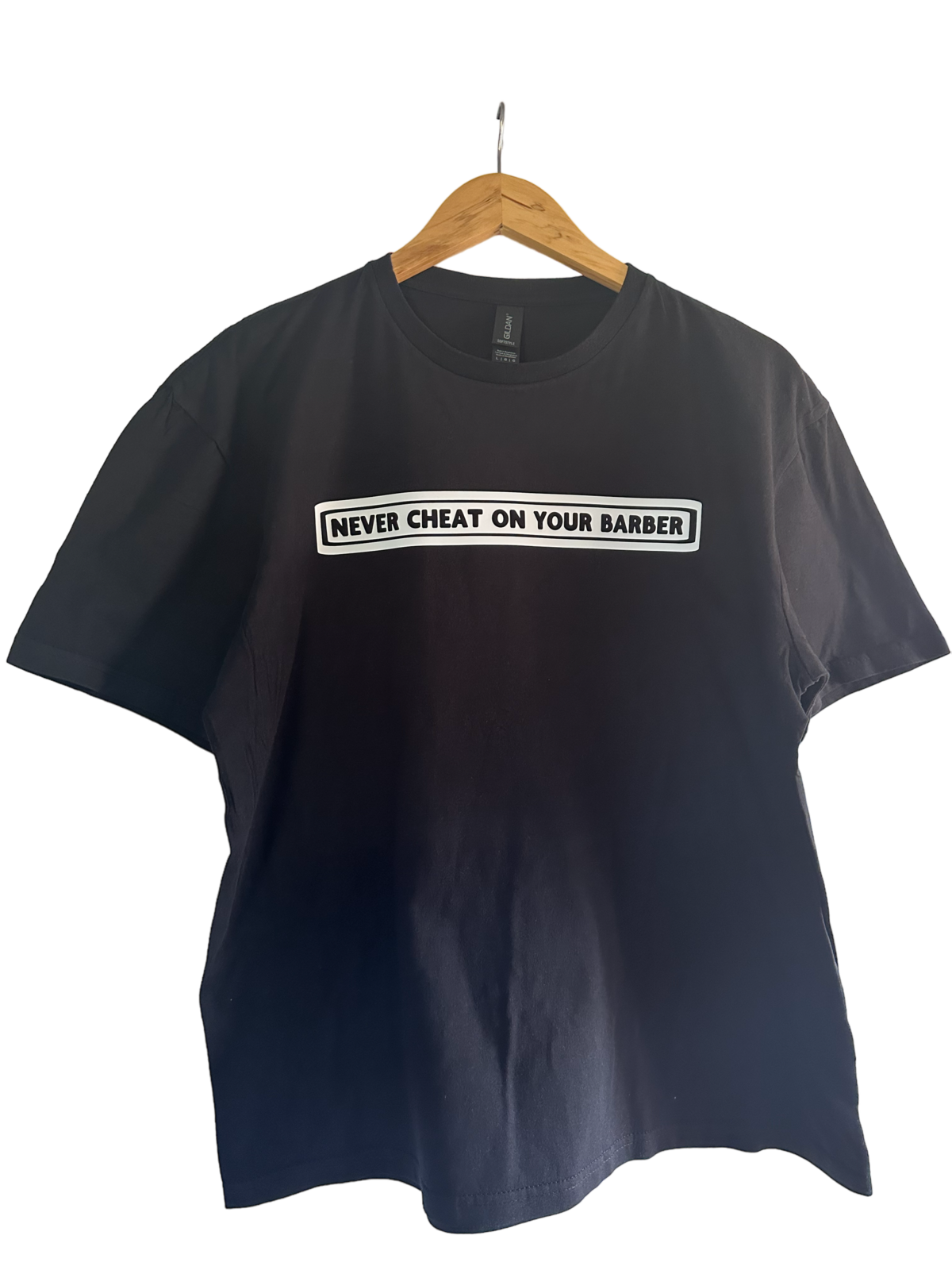 Child’s NEVER CHEAT ON YOUR BARBER  (inc uk postage)