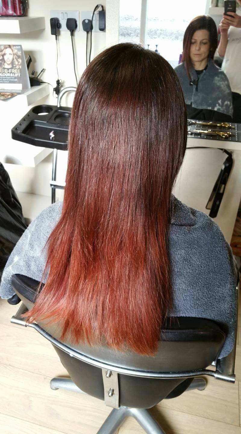 Debbie before pre lightening 