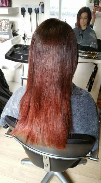 Debbie before pre lightening 