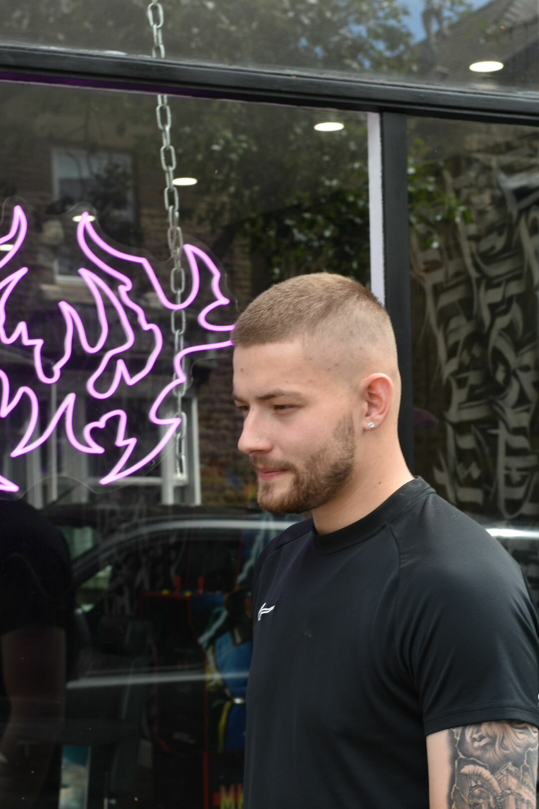 Buxton barber buzz cut