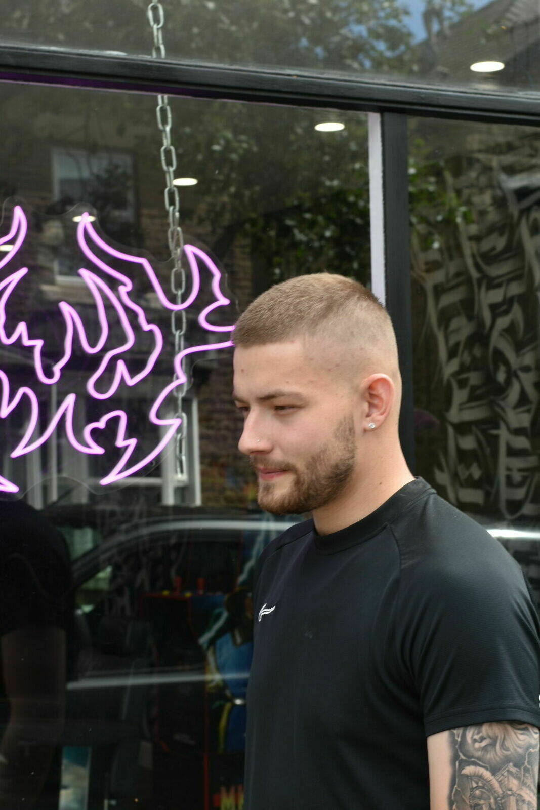 Buxton barber buzz cut