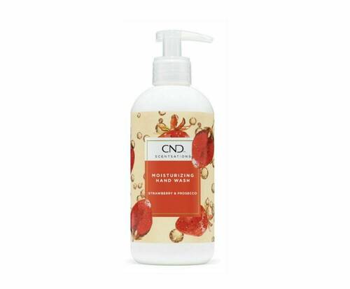CND Scentsations Strawberry & Prosecco Wash 390ml
