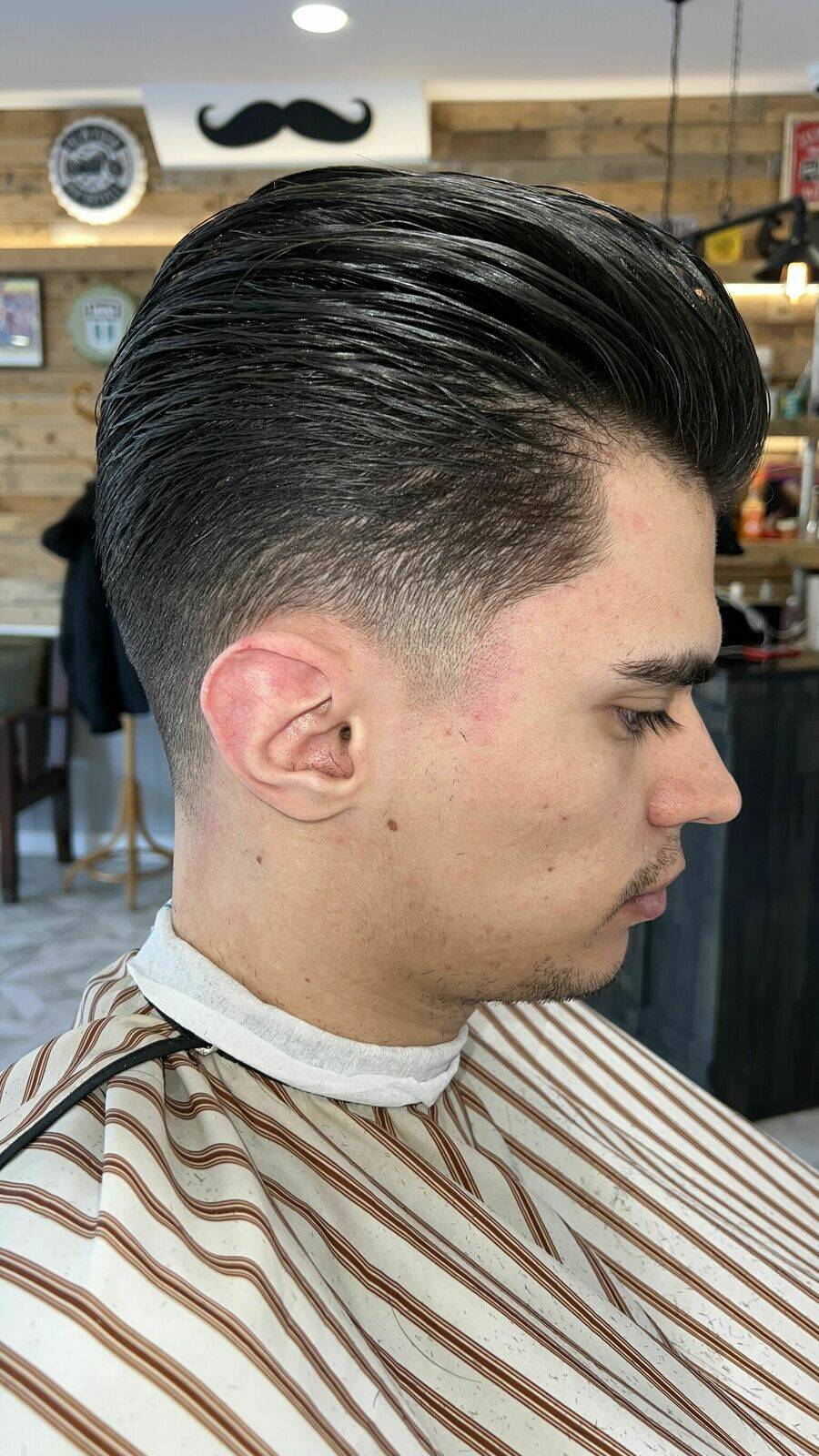 Number 1 back and side/ tapered neck 