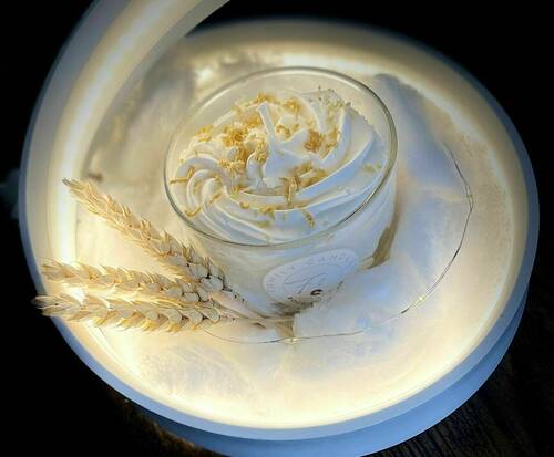 Bougie noix de coco 