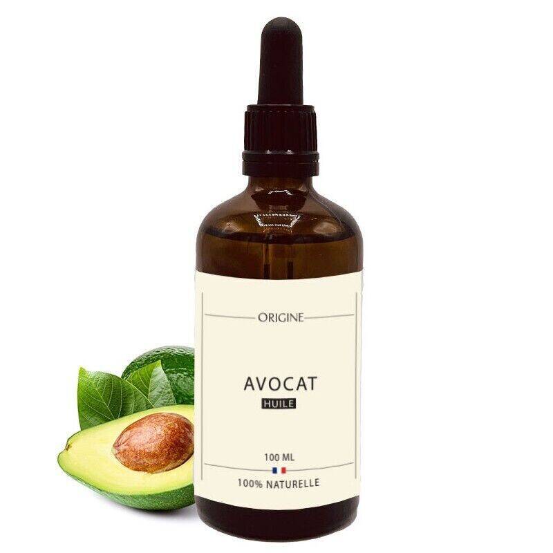 Huile d'Avocat Vierge 1ere pression - Origine Bio - Huile végétale cosmétique