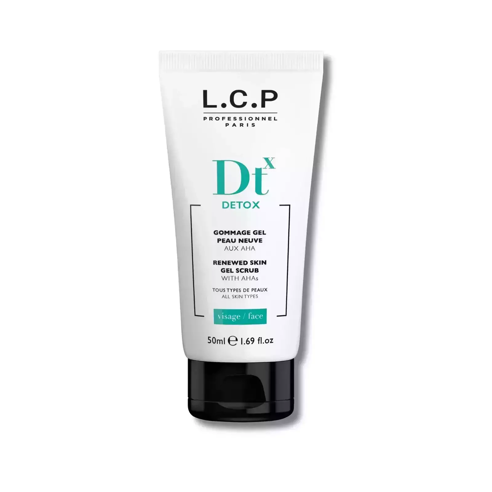 Gommage peau neuve aux AHA gamme DÉTOX