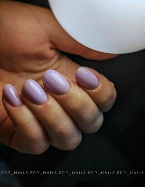 Manicure with base coat 