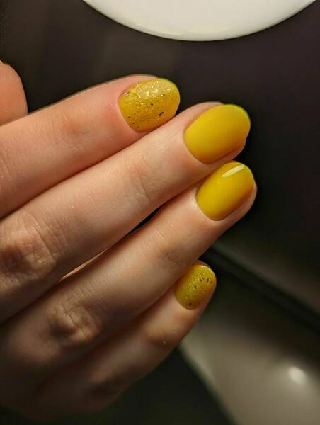 Manicure with gel polish 