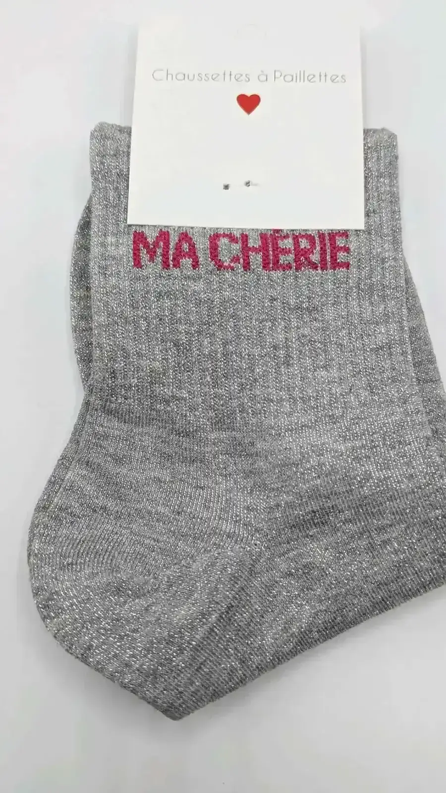 Chaussettes à Paillettes Ma chérie
