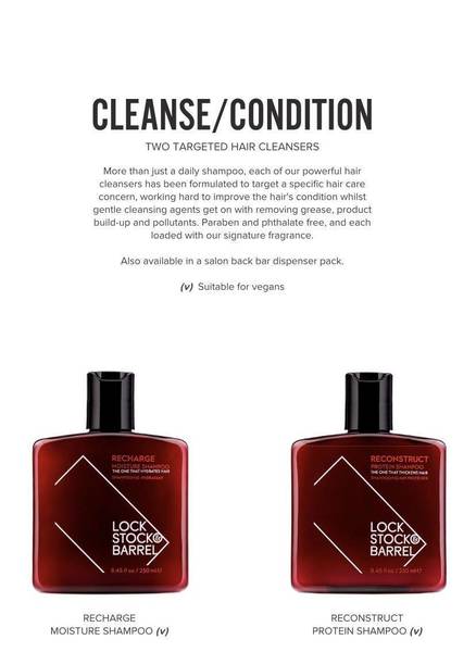 Lock Stock & Barrel Reconstruct  Shampoo