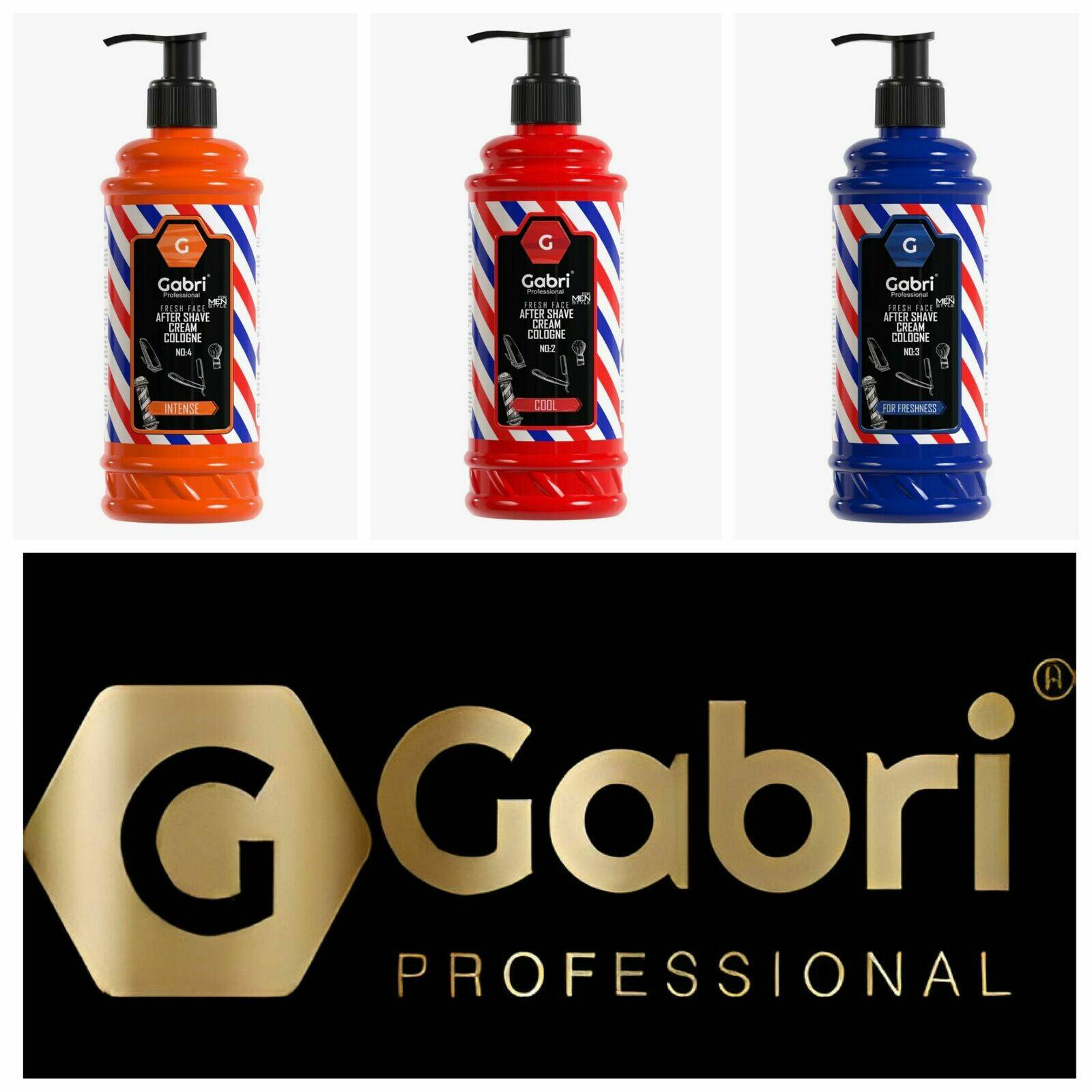 Gabri Professional - Aftershave Cream Cologne 400ml